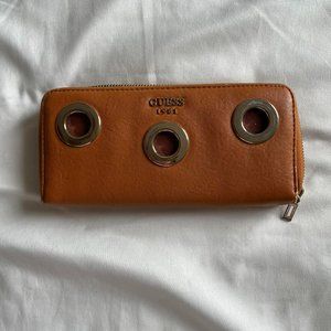 Guess tan modern wallet